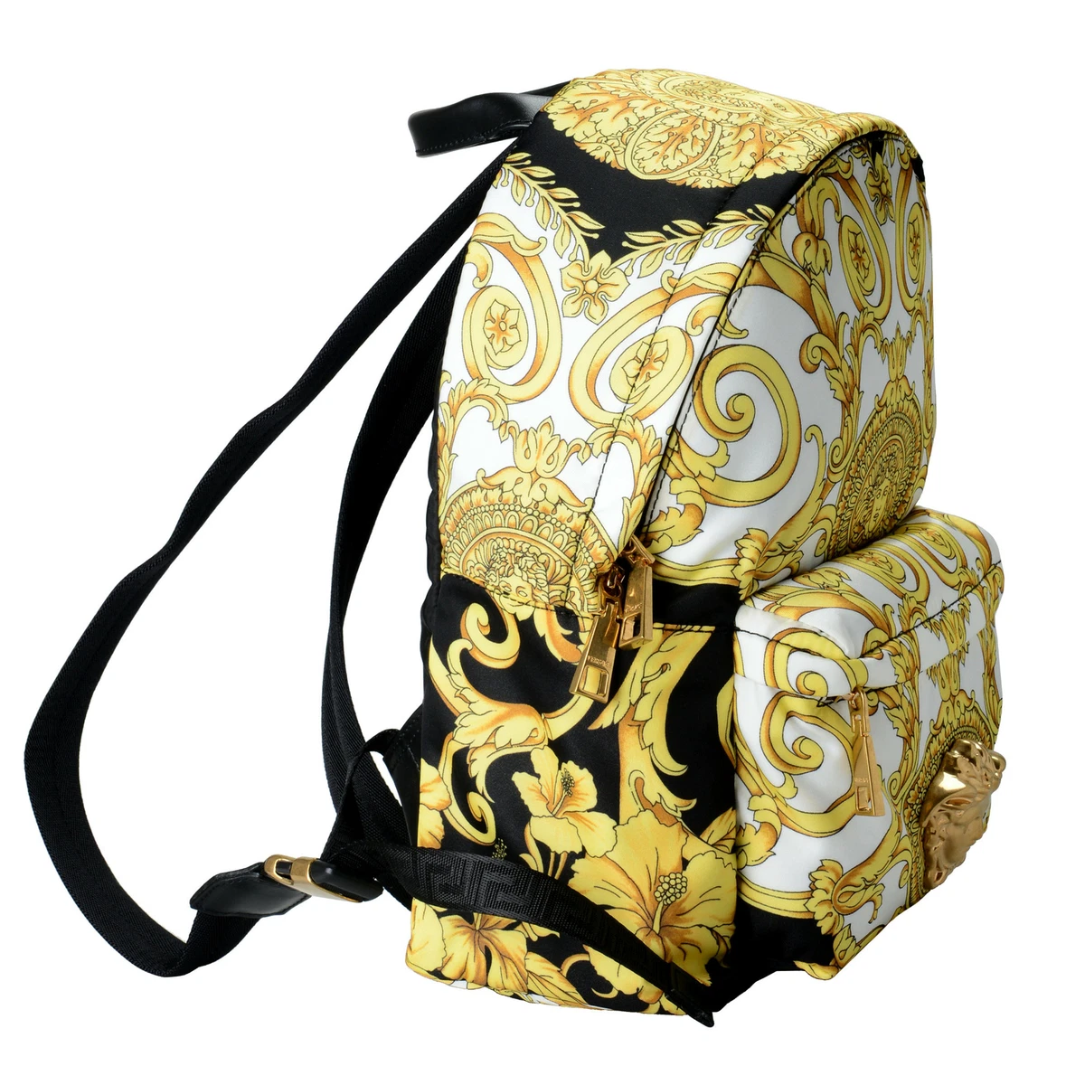 Versace Unisex Barocco Print Medusa DBFF360 Backpack eBay