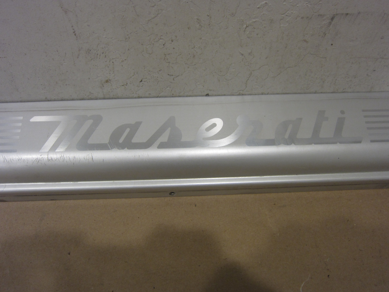 Maserati 4200 - LH Sill Plate / Under Door Moulding - Part # 386100313