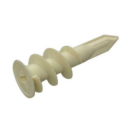 Bremick Nylon Plasterboard Plug 8 x 41mm 6g Gyprock Anchor Wall Grab