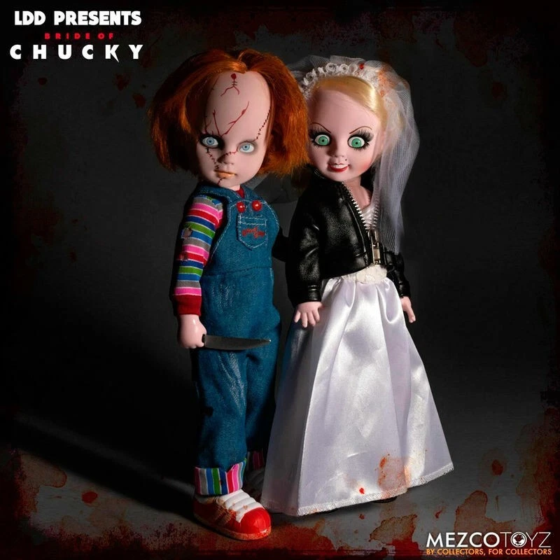 Living Dead Dolls チャッキー ＆ ティファニー フィギュア Mezco Toyz Chucky & Tiffany Living Dead Dolls 25 Cm | eBay