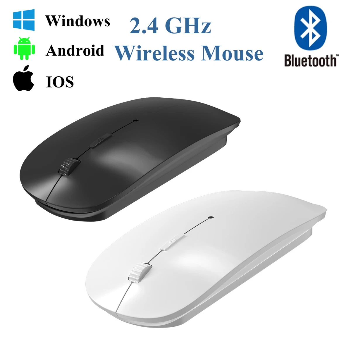 Xiaomi Mi Wireless Mouse Lite Portable Mouse 2.4GHz 1000DPI Laptop Mice  Ergonomic Design for Windows Andriod 