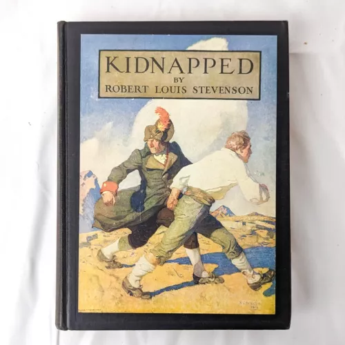 1913 Kidnapped Robert Louis Stevenson Illustrated Ed. NC Wyeth HC No DJ 1st Ed