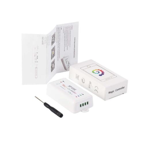 SP105E Controller DC5~24V Bluetooth APP Control WS2811 WS2812B APA102 LED Lights - Picture 2 of 7