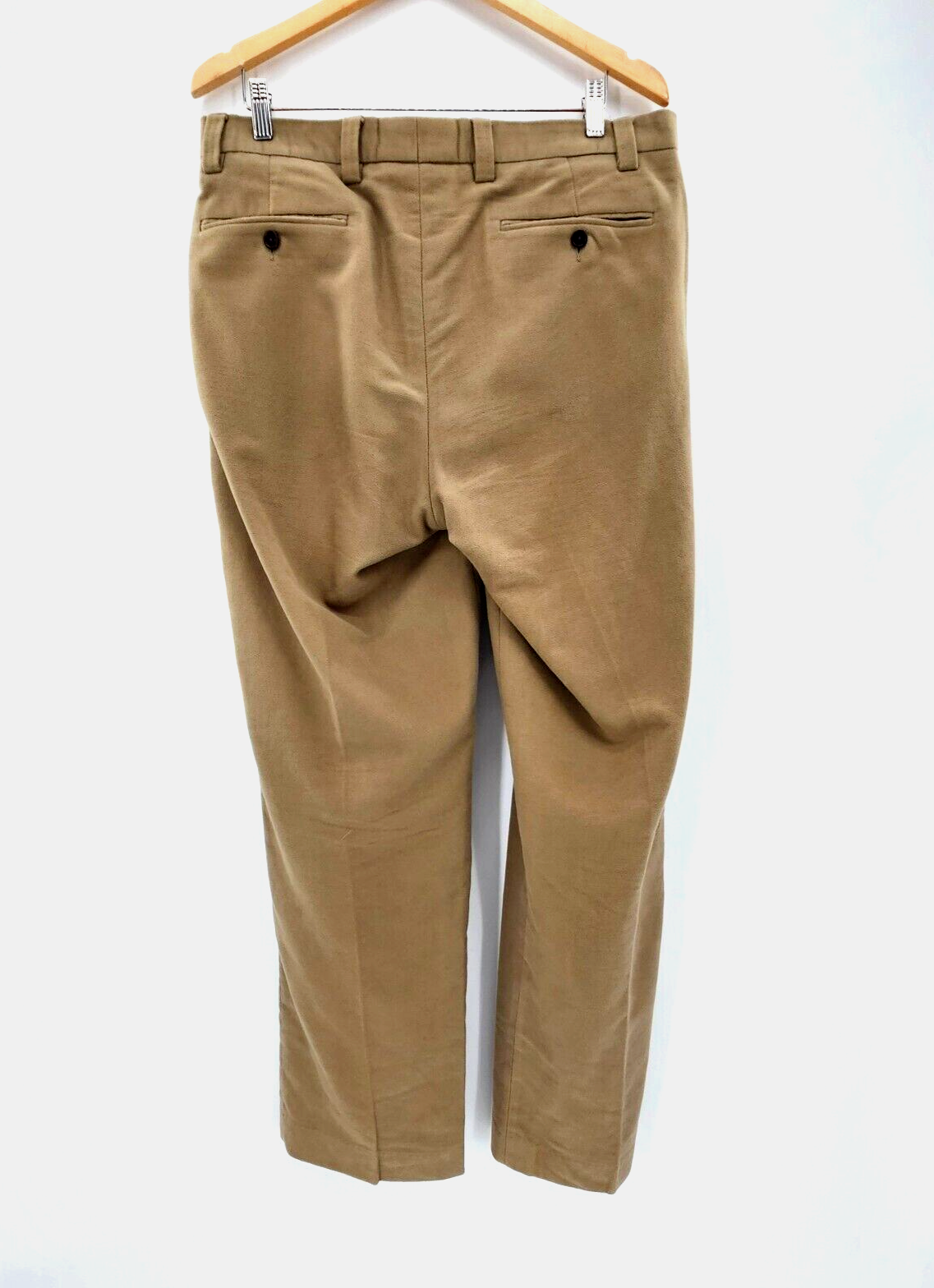 Vintage Orvis Moleskin Pants Size 34x32 34 x 32 Brown 100 cotton