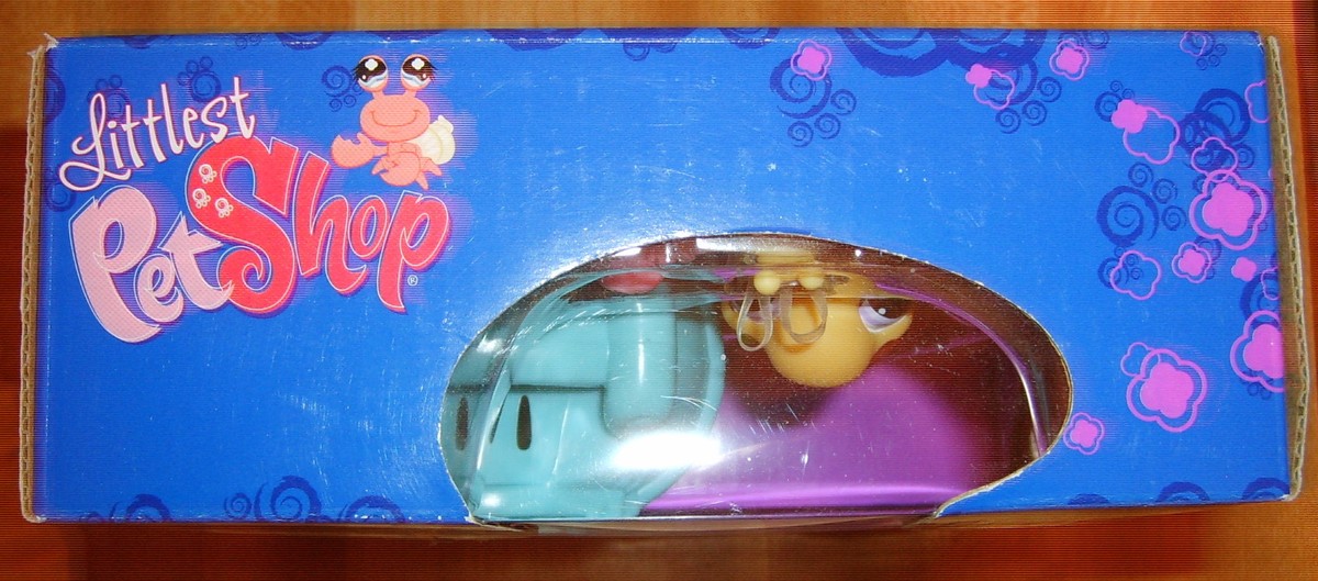 Littlest Pet Shop Portable Pets Gift Set #928 Frog #929 Hermit