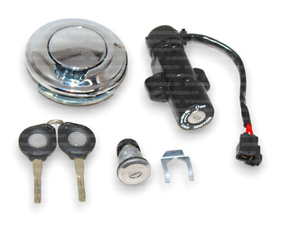 Common Key Lock Set Assembly For Royal Enfield Meteor 350cc