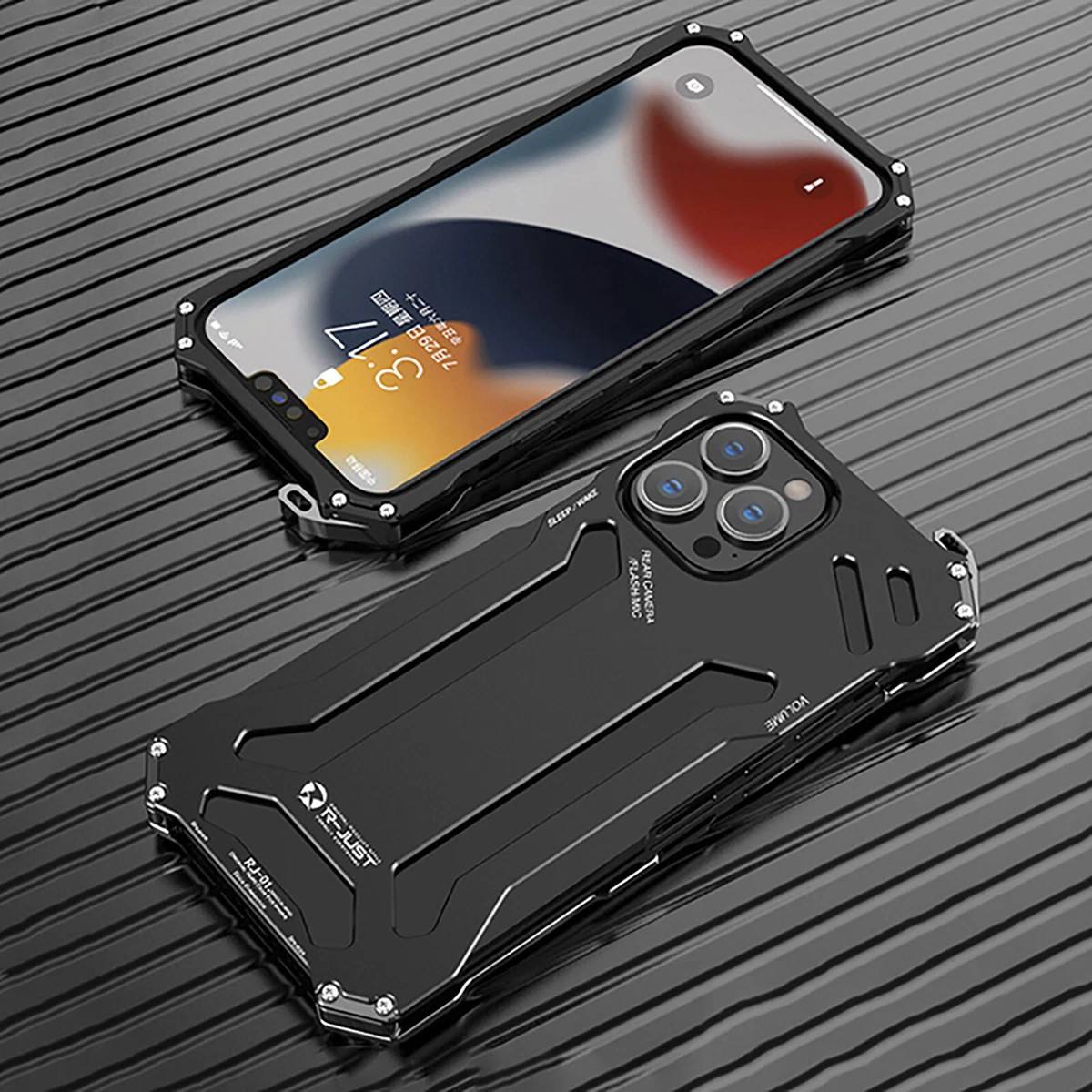 All Inclusive Aluminum Alloy Mobile Phone Case All Metal for iphone 13 series
