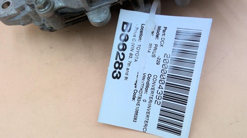 G9200-52010 Converter/inverter/charger TOYOTA PRIUS C 12 13 14 15 16 - Picture 7 of 7