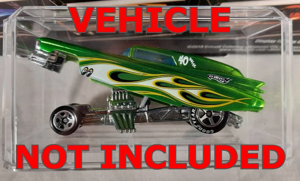 Diecast clear display case for 1:64 scale model cars 6 pack lot fits HOT WHEELS - Image 2 of 3