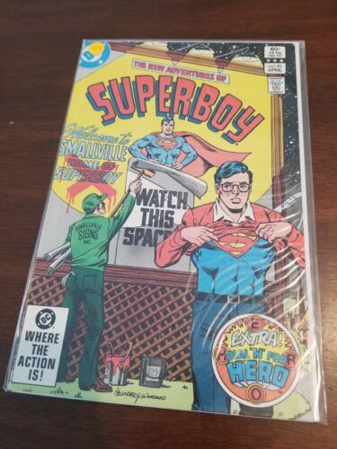 The New Adventures of Superboy #40 DC 1983 Comics Book - Picture 1 of 2