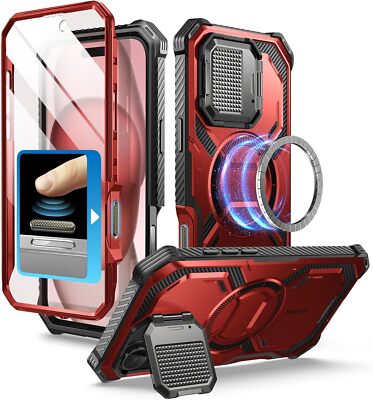 For iPhone 16 Super Magnets Case 6.1'' i-Blason Armorbox 360 Protection Cover US