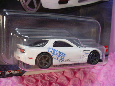 2023 Hot Wheels Fast & Furious MAZDA RX-7 FD #1☆white;HKS;real