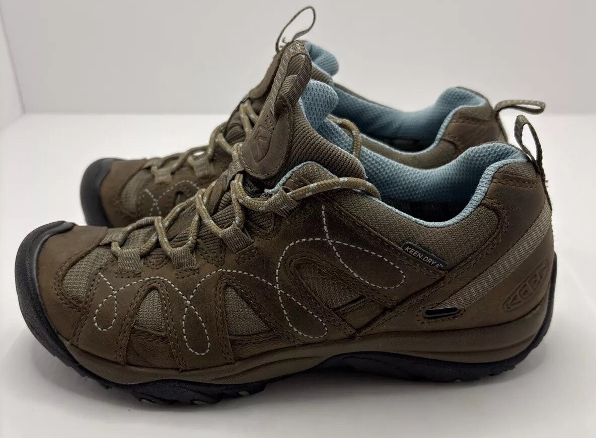 Scarpe da trekking KEEN DRY donna Shasta 52001 SHBL marrone sneakers taglia 7