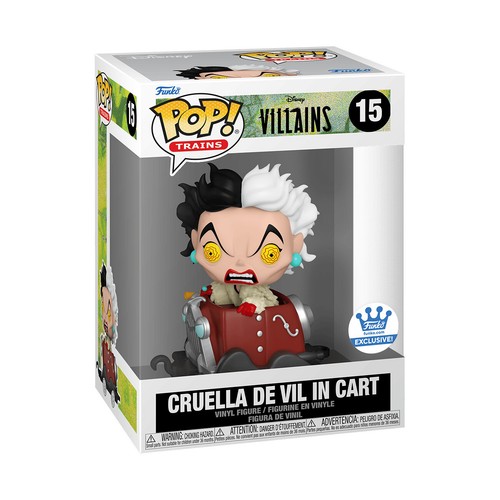 Funko POP! Disney Villains Trains Cruella De Vil in Cart Shop Exclusive