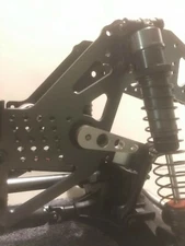 Losi LMT Heavy-Duty Machined Aluminum Front & Rear Sway Bar Kit