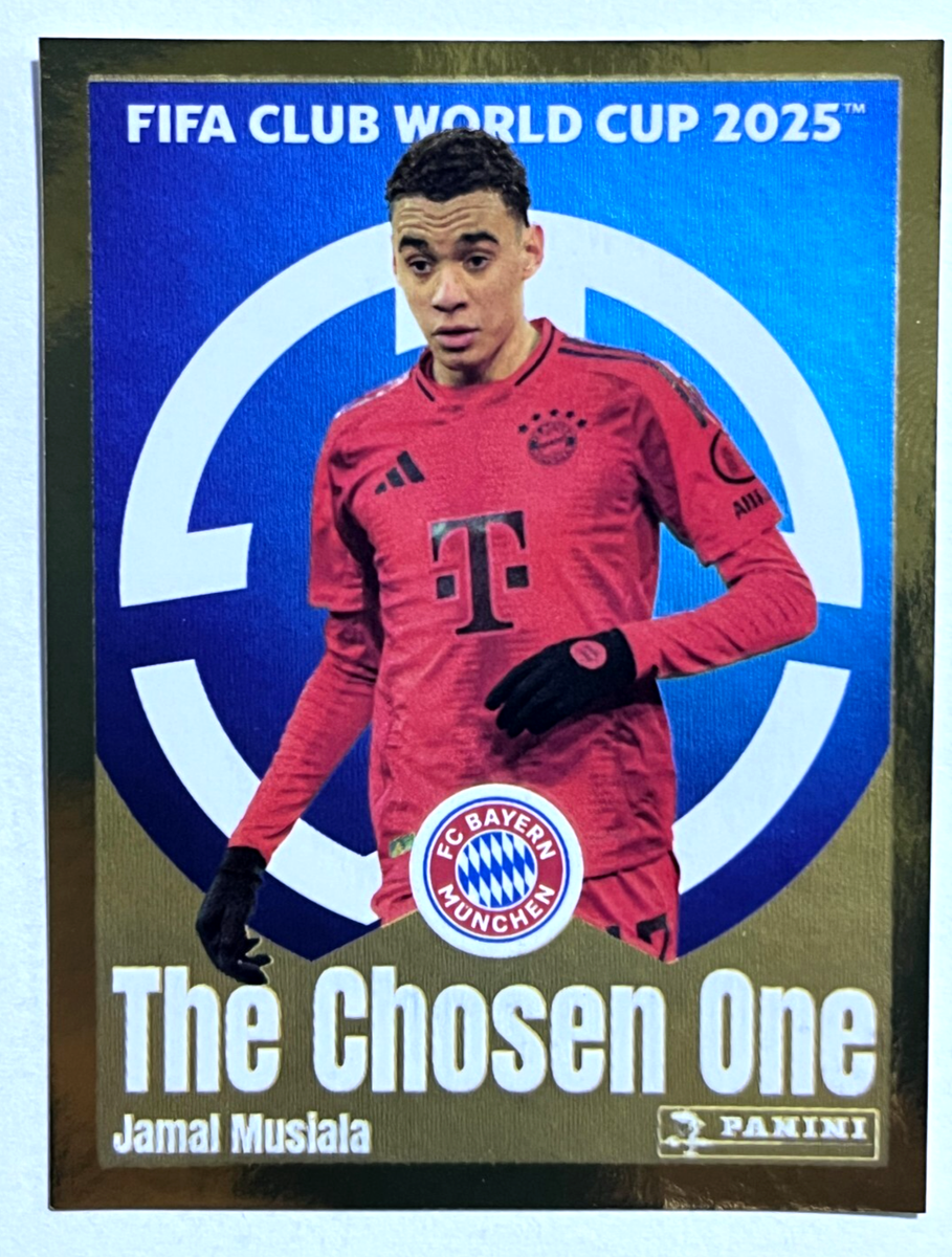 2025 FIFA CLUB WORLD CUP Panini Sticker #133 JAMAL MUSIALA Bayern