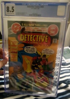 Detective Comics #493 Cgc Universal Grade 8.5 1980