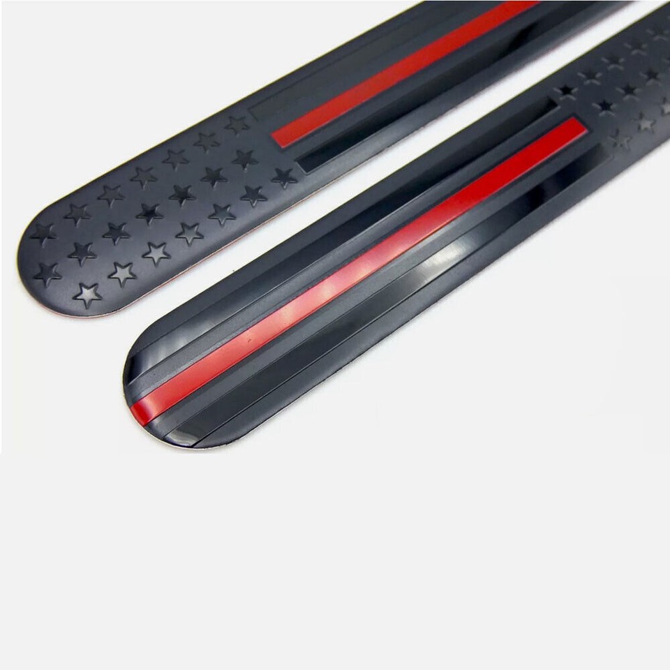 Porsche Flag Embossed 3D Metal All Black Patriotic American Flag Emblem Decal American Metal Flag Auto Fender Emblem - Foto 4