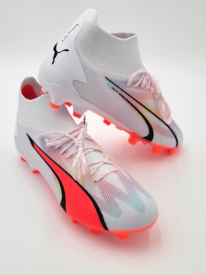 Puma Ultra Pro FG AG Soccer Cleats Breakthrough Pack Men's 11 White 107422-01