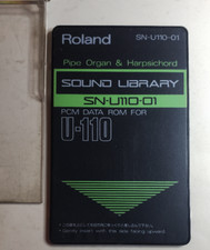 ROLAND SOUND LIBRARY SN-U110-01 Pipe Organ Harpischord - PCM DATA ROM
