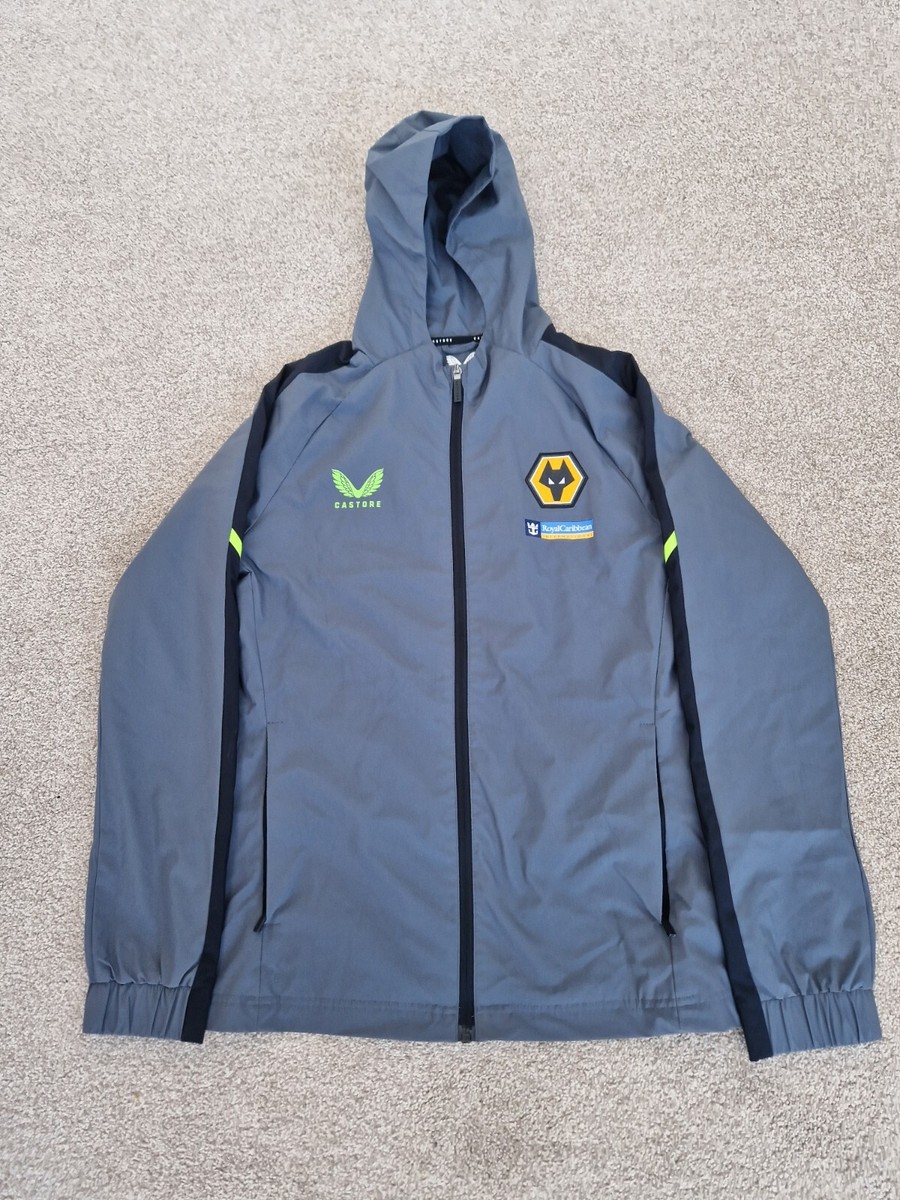 CASTORE Wolves アンセムジャケット WOLVERHAMPTON WANDERERS CASTORE WOLVES MENS XS GREY PLAYERS