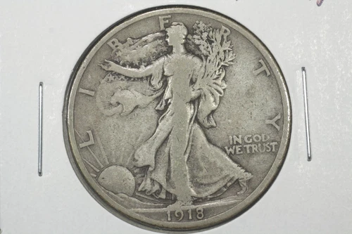 1918-S Walking Liberty Half, Fine