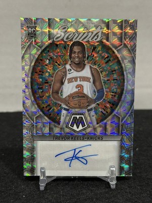 2022-23 Panini Mosaic - #RS-KEE Trevor Keels [Rookie Scripts Autograph] RC