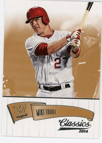 2014 Panini Classics - Mike Trout #97 Angels