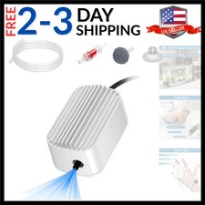 Quiet Aquarium Air Pump 3W Fish Tank Oxygen Aerator Pump with Air Stone Airli...