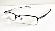 Oakley HalfShock Eyeglasses OX3119-0155 Satin Black Half Rim Frames 55-19-142