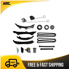 Engine Timing Chain Kit For 2012-2015 Jeep Wrangler 3.6L w/ Tensioners & Gears