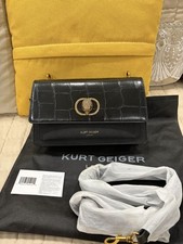 Kurt Geiger Black Shoulder Crossbody Bag