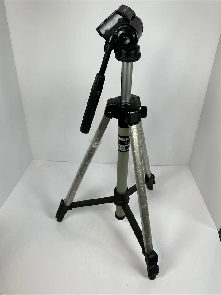 Camera Tripod "Ambico" V-0554 Smooth Heavy Accurate Leveling Opens To 61” - Image 3 of 4