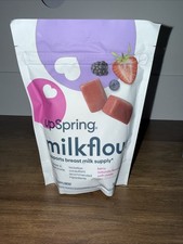 New UpSpring Milkflow 28 Count Berry Soft Chews, Support For Breast Milk BB 8/25