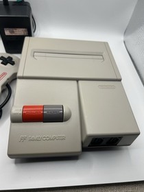 Nintendo New Famicom AV HVC-101 Console 2 Controllers AC Adapter Tested japan