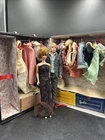 Vintage Barbie And Ken Doll Wardrobe Case Lot W/ Clothes & Accessories Mattel.ML