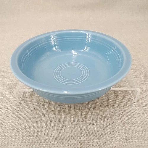 Fiesta Retired Periwinkle Classic Rim Cereal Bowl 6 7/8"  19 oz EX LN Condition