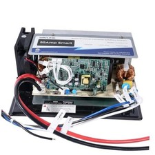 WF-8955-MBA 55Amp RV Power Converter, 120V AC to 12V DC indicator light