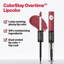 Revlon Colorstay Overtime 16 Hrs Longwear Lipcolor Choose Your Shade