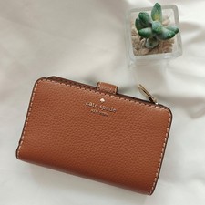 NWT Kate Spade Medium Bifold Wallet Warm Gingerbread KP052 199