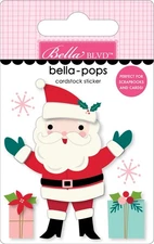 Merry Little Christmas Bella-Pops 3D Stickers-Christmas Cheer