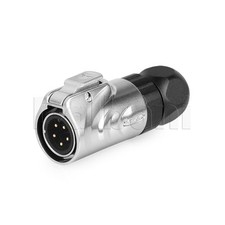 5 Pin Male Quick Connect Waterproof In-Line Power Connector