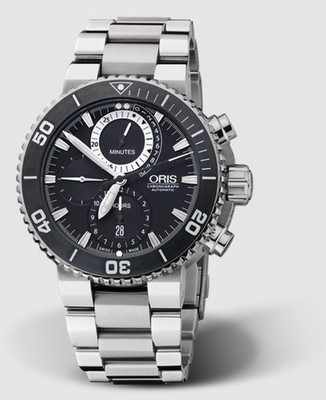 Oris Aquis Titan Chronograph Carlos Coste Cenote Series Limited Edition