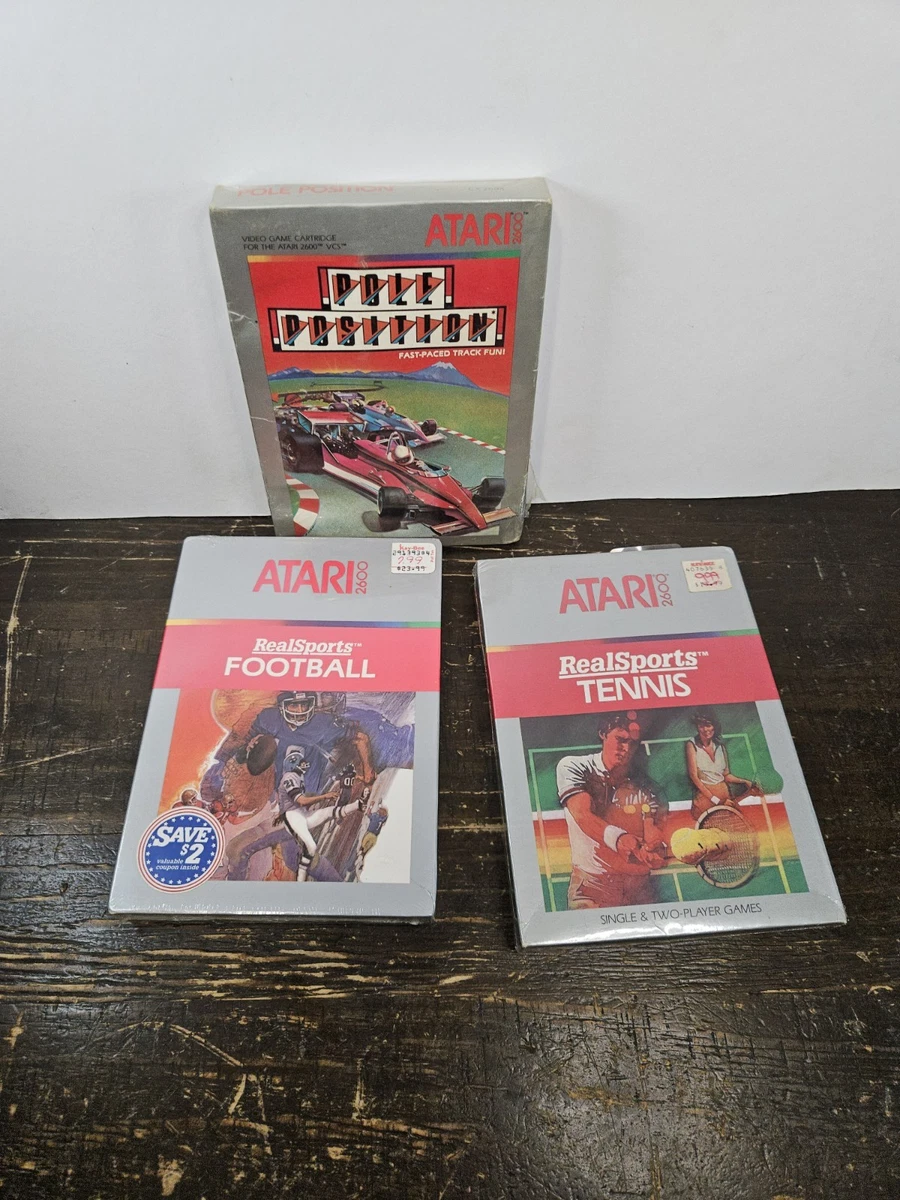 Jeu Atari 2600 Realsports Tennis complet - FR