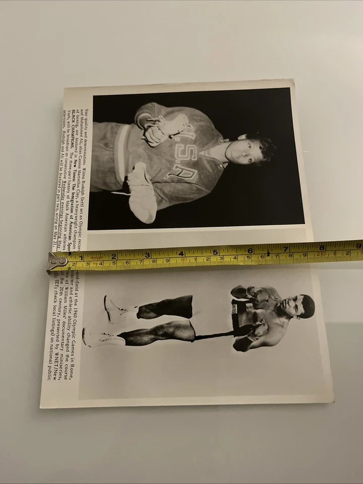 Muhammad Ali Press Foto Picture Photos Cassius Clay Wilma Rudolph - Bild 2 von 2