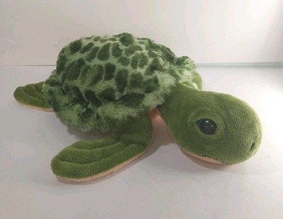 Turtle Plush Toy The Petting Zoo Tortoise 14  Plush I'm Recycled Animal