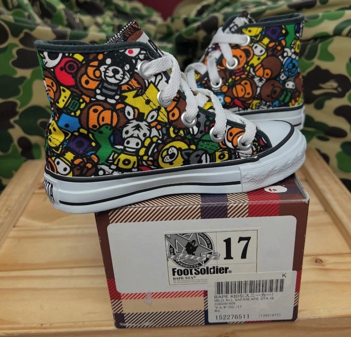 25+ A Bathing Ape Multicolor Clothing, Shoes & Accessories for