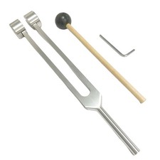 2X(Healing Chakra 128 Hz Tuning Fork Set Aluminium Alloy Sound Therapy7449