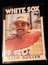 1986 Topps Baseball - #254 Ozzie Guillen (RC) - Chicago White Sox 