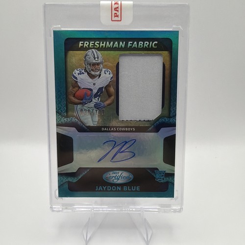 2025 Panini Certified - Freshman Fabric Jaydon Blue - Blue 34/50 Number Match!